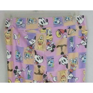 New LuLaRoe Disney Tall & Curvy Leggings Multi-Color With Mickey Mouse & Friends